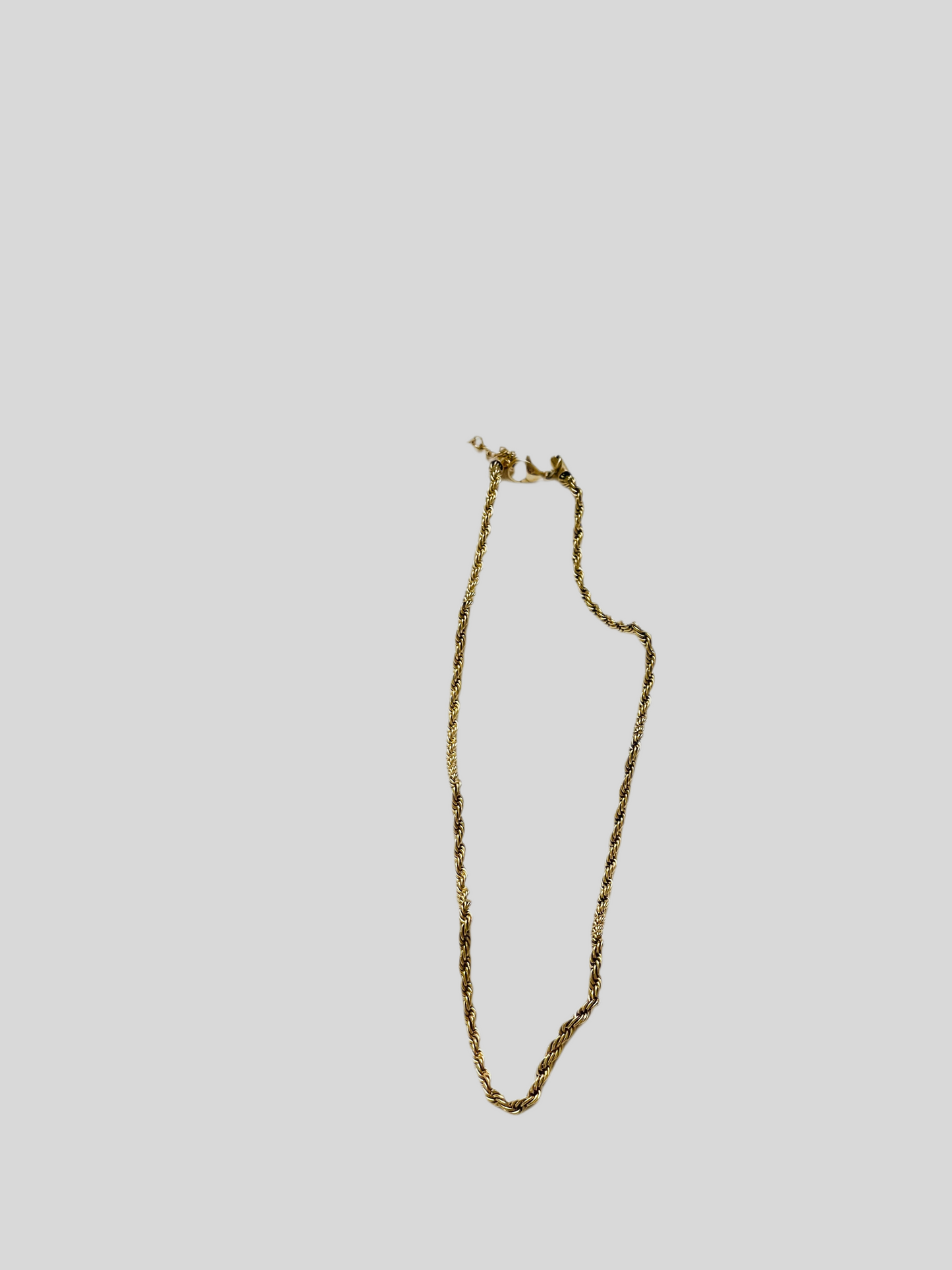 Rope chain necklace