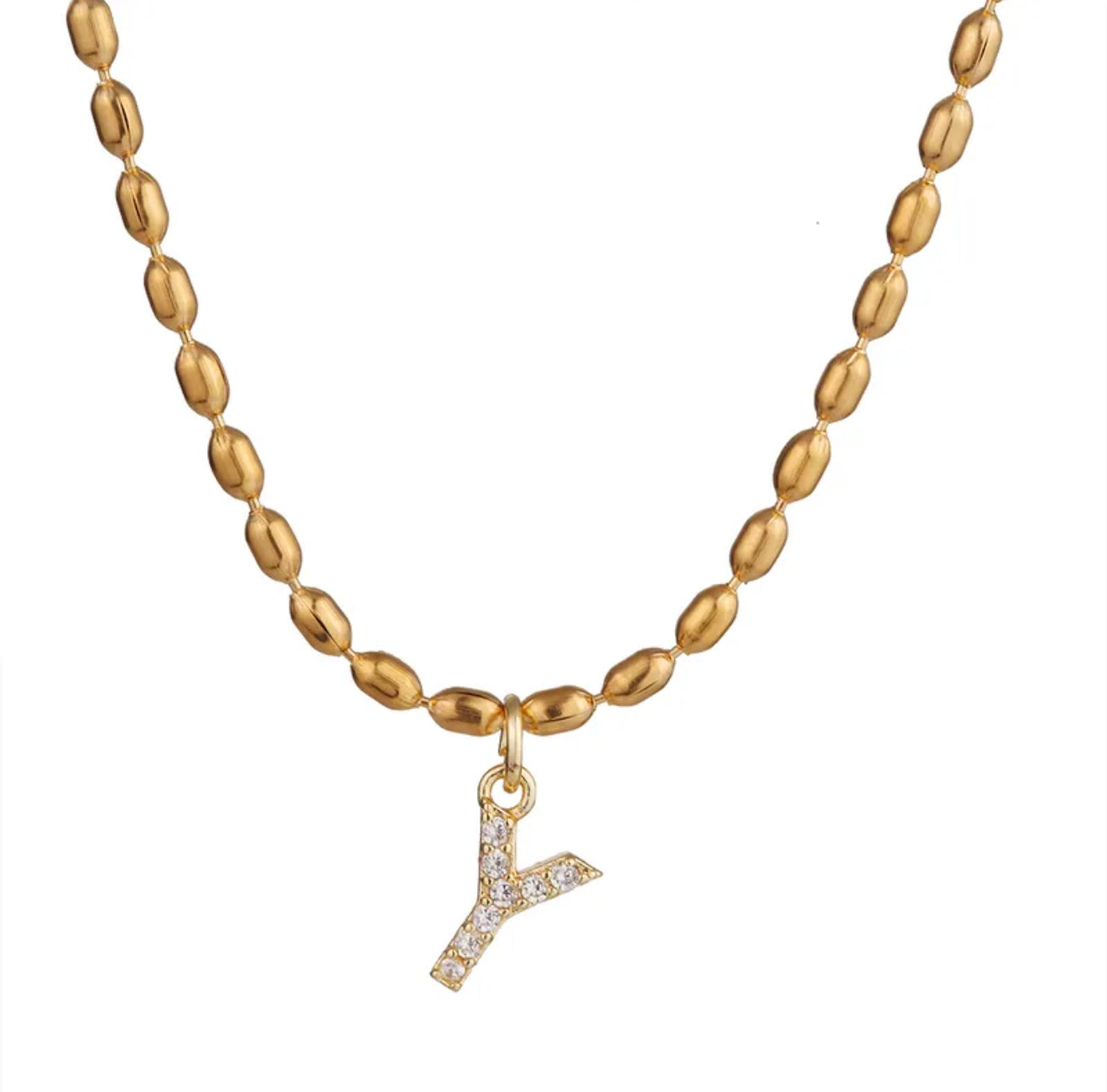 Bright initial Necklace