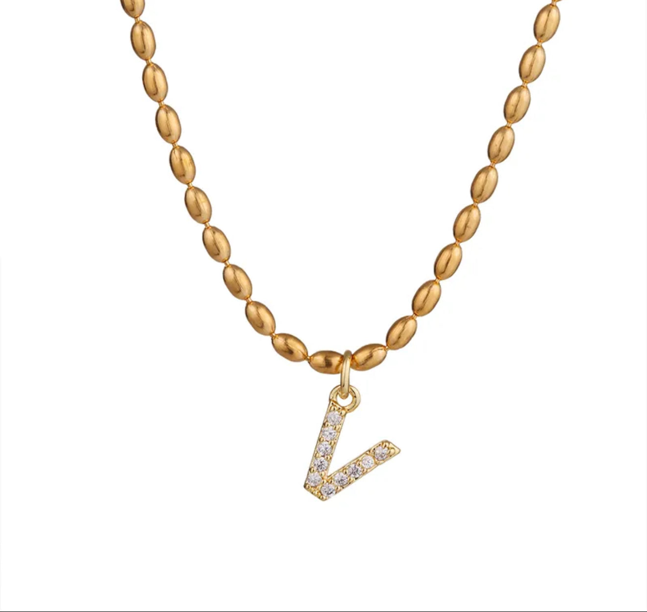 Bright initial Necklace