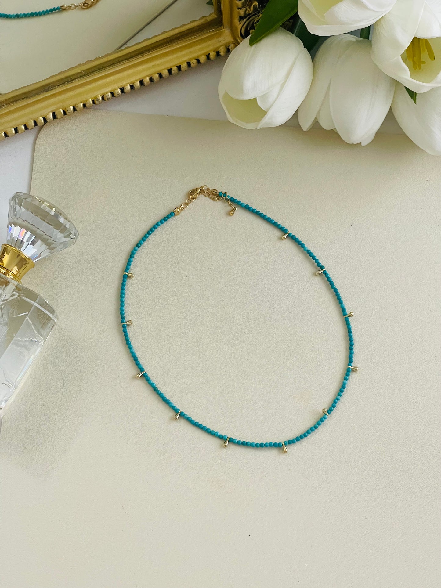 Mom beaded colorful necklace