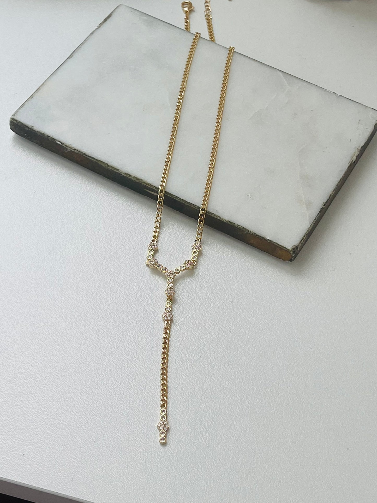 Nina drop necklace