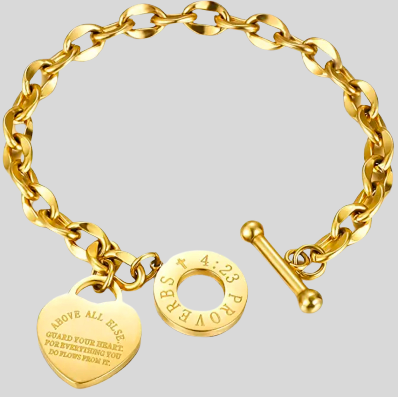 Guarda tu corazón bracelet