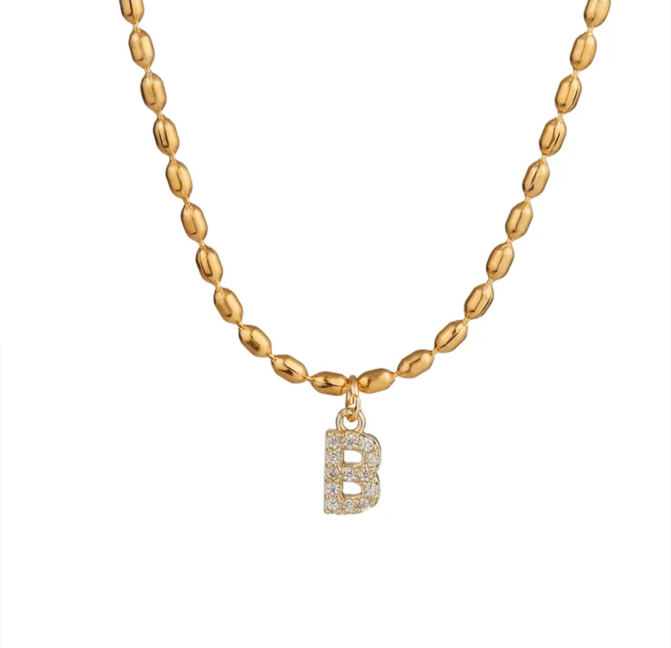 Bright initial Necklace