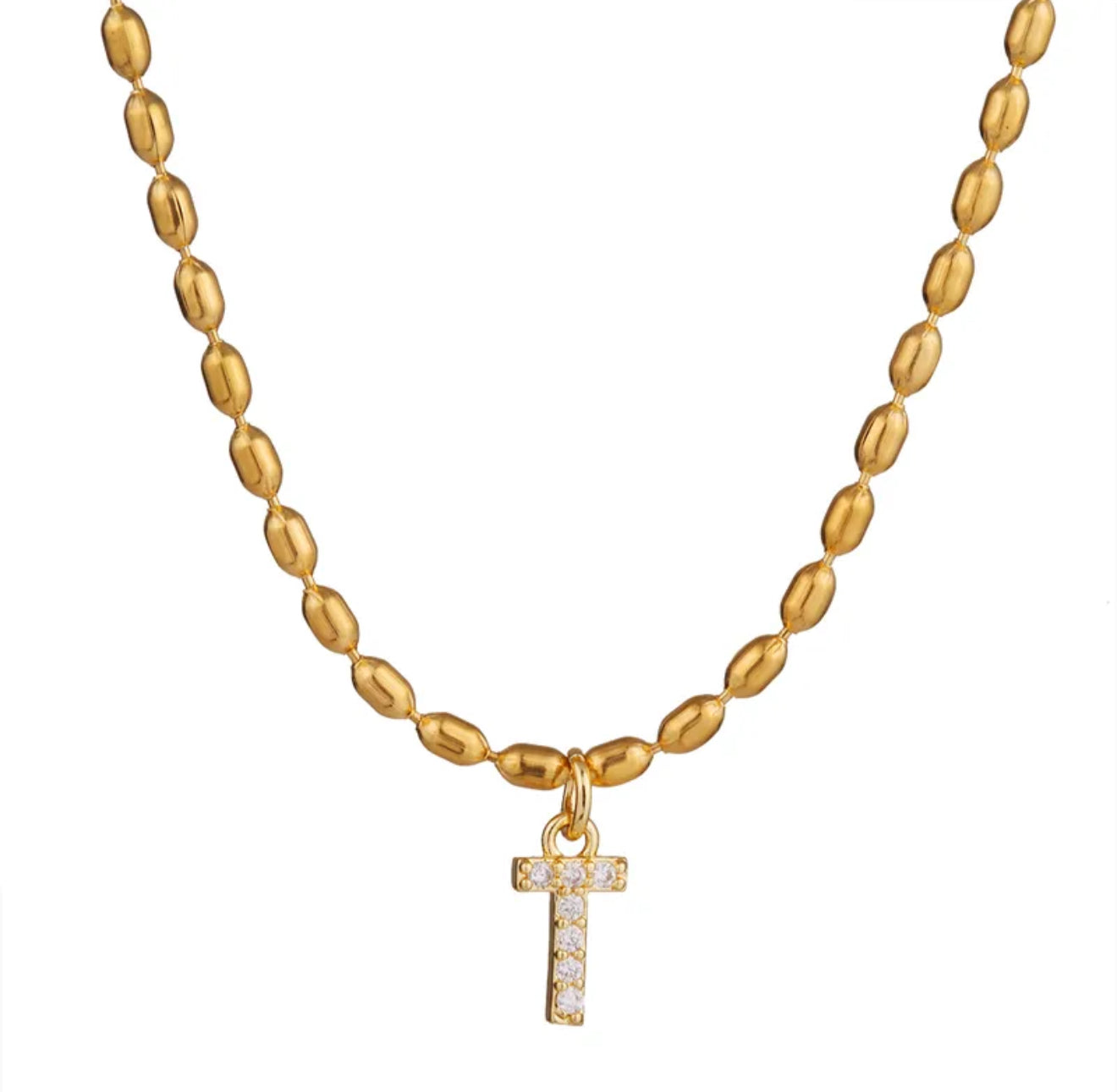 Bright initial Necklace