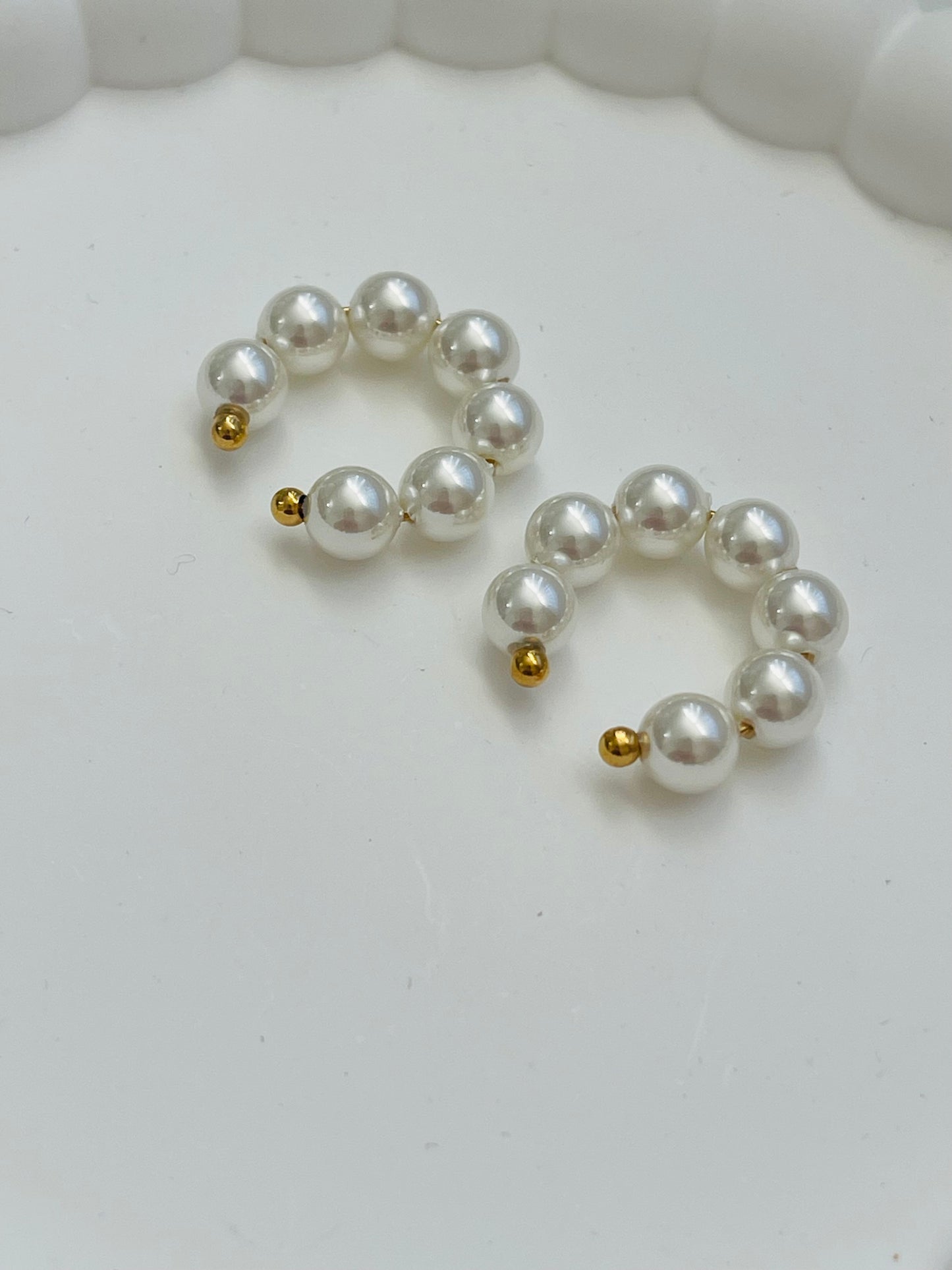 Pearl earcuff set