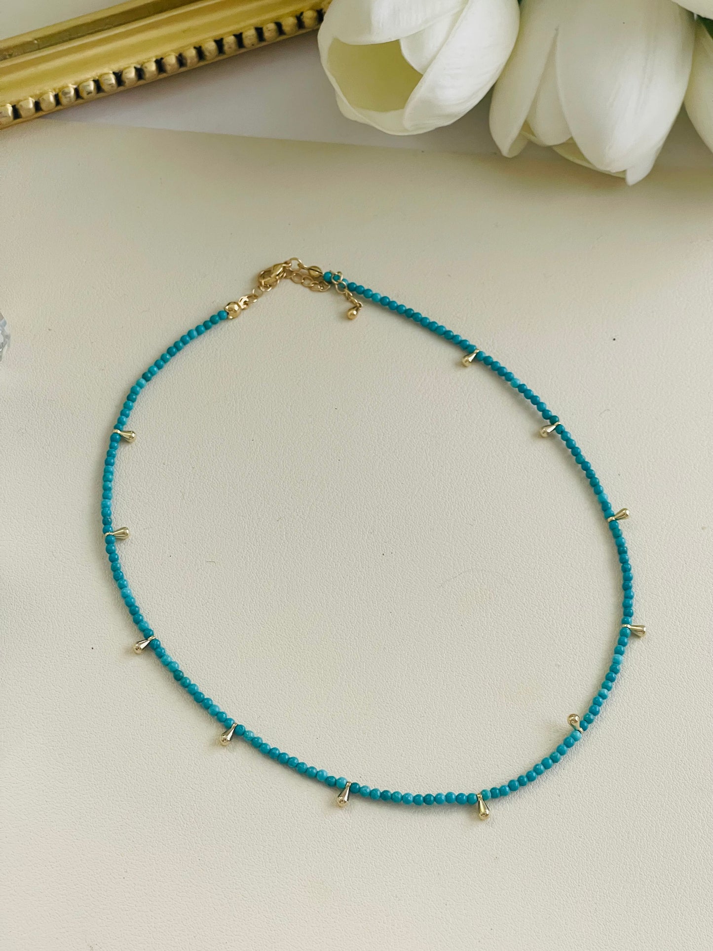 Mom beaded colorful necklace