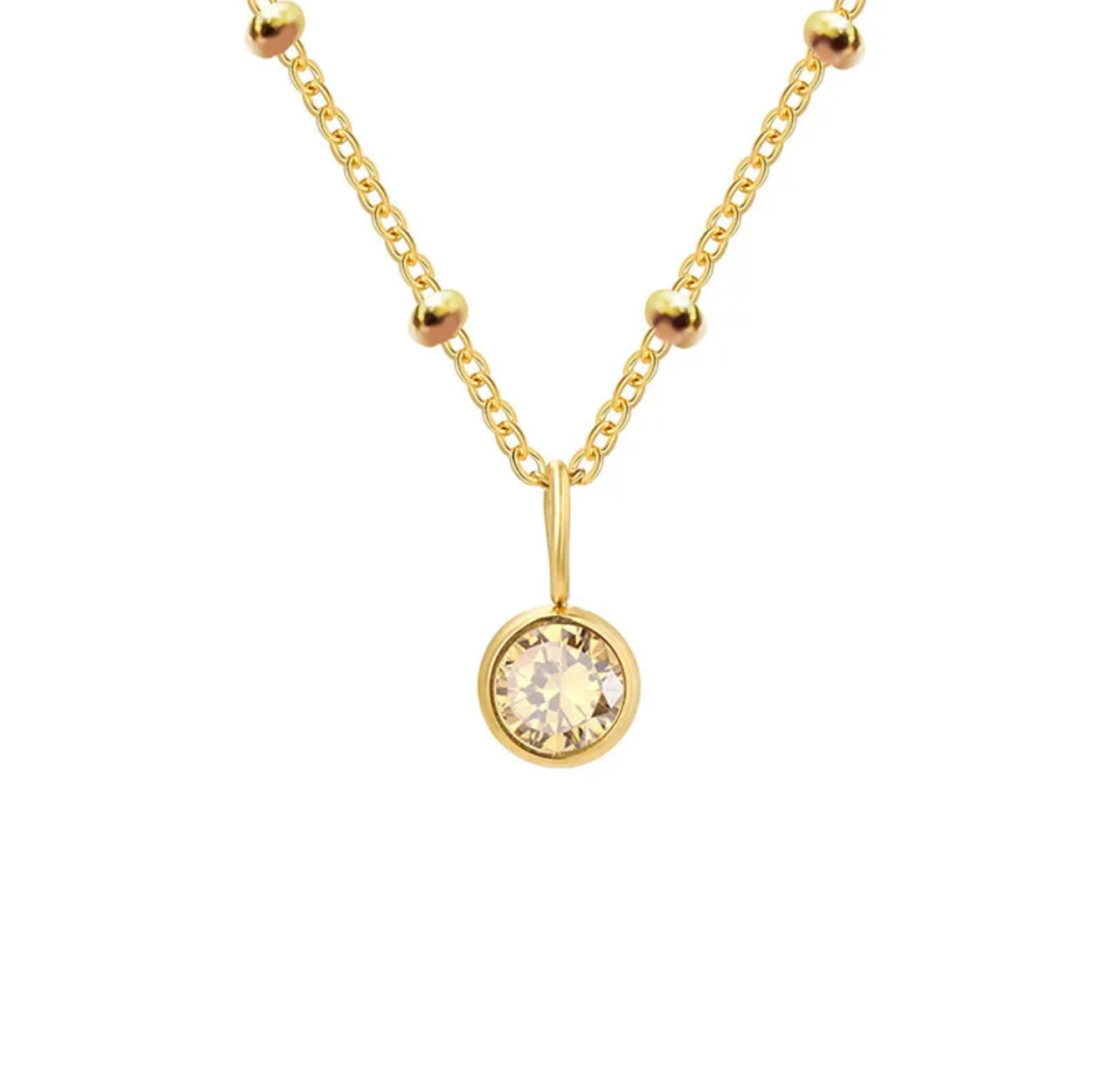 Birthday stone  Necklace