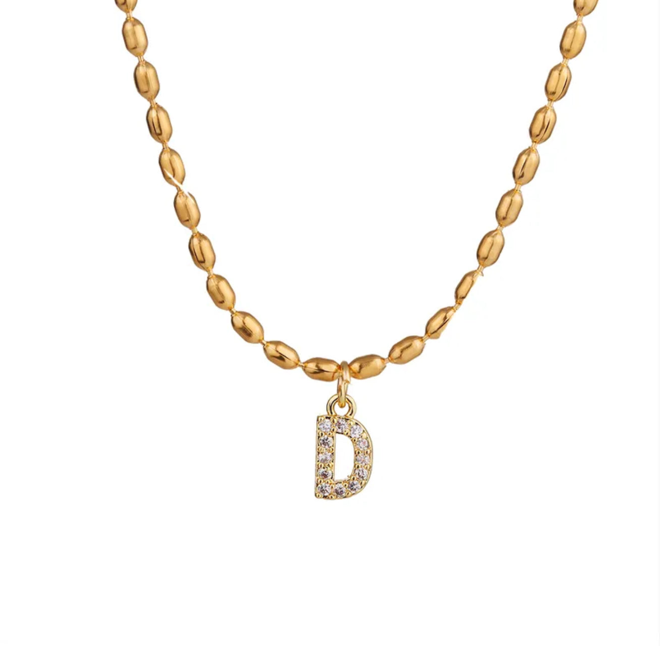 Bright initial Necklace