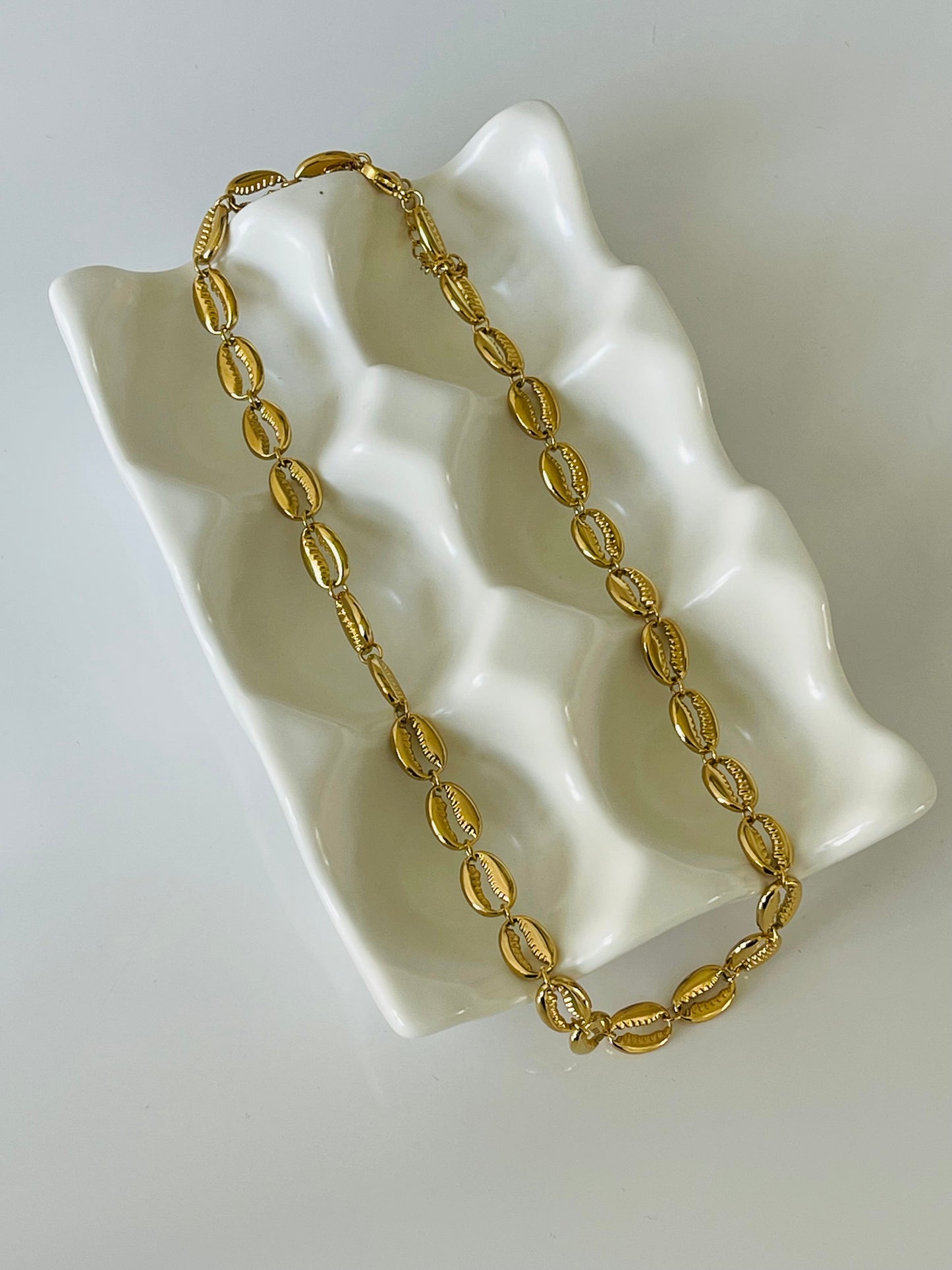 Shell Necklace, Bracelet & Ring