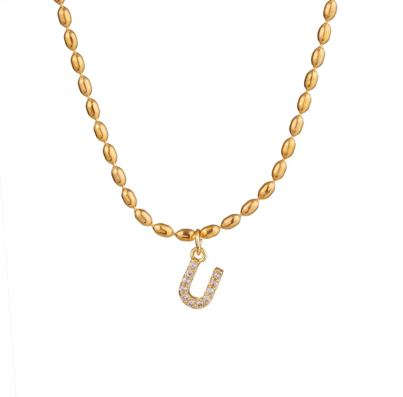 Bright initial Necklace