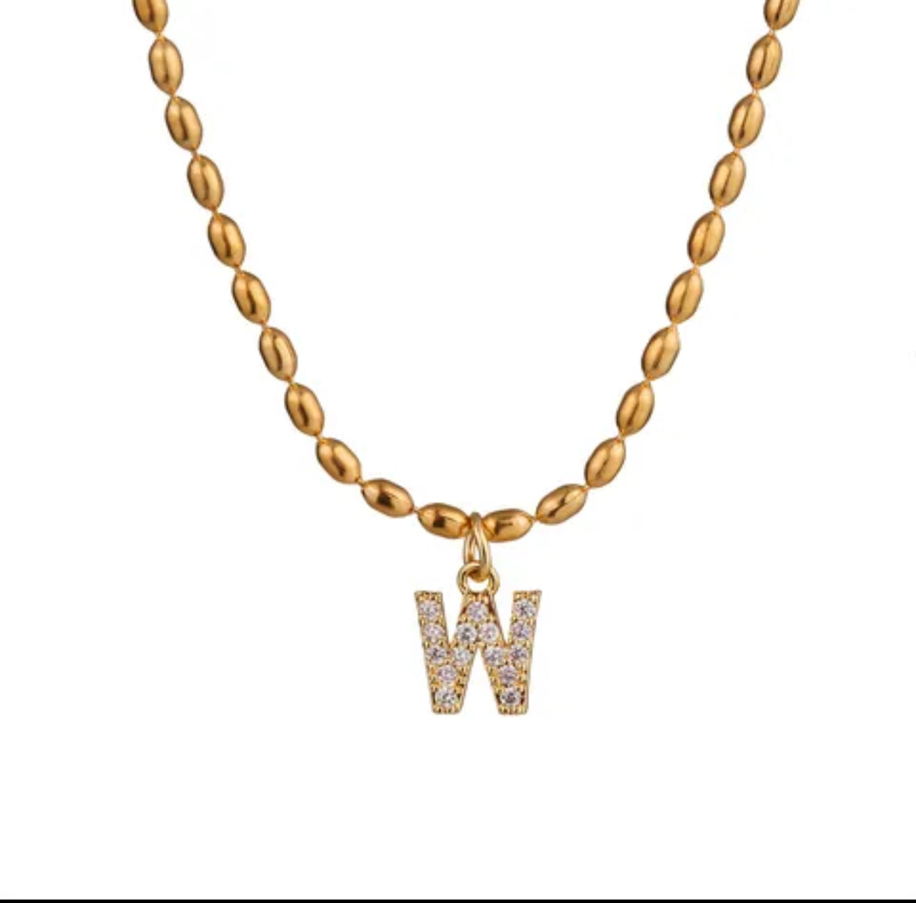 Bright initial Necklace