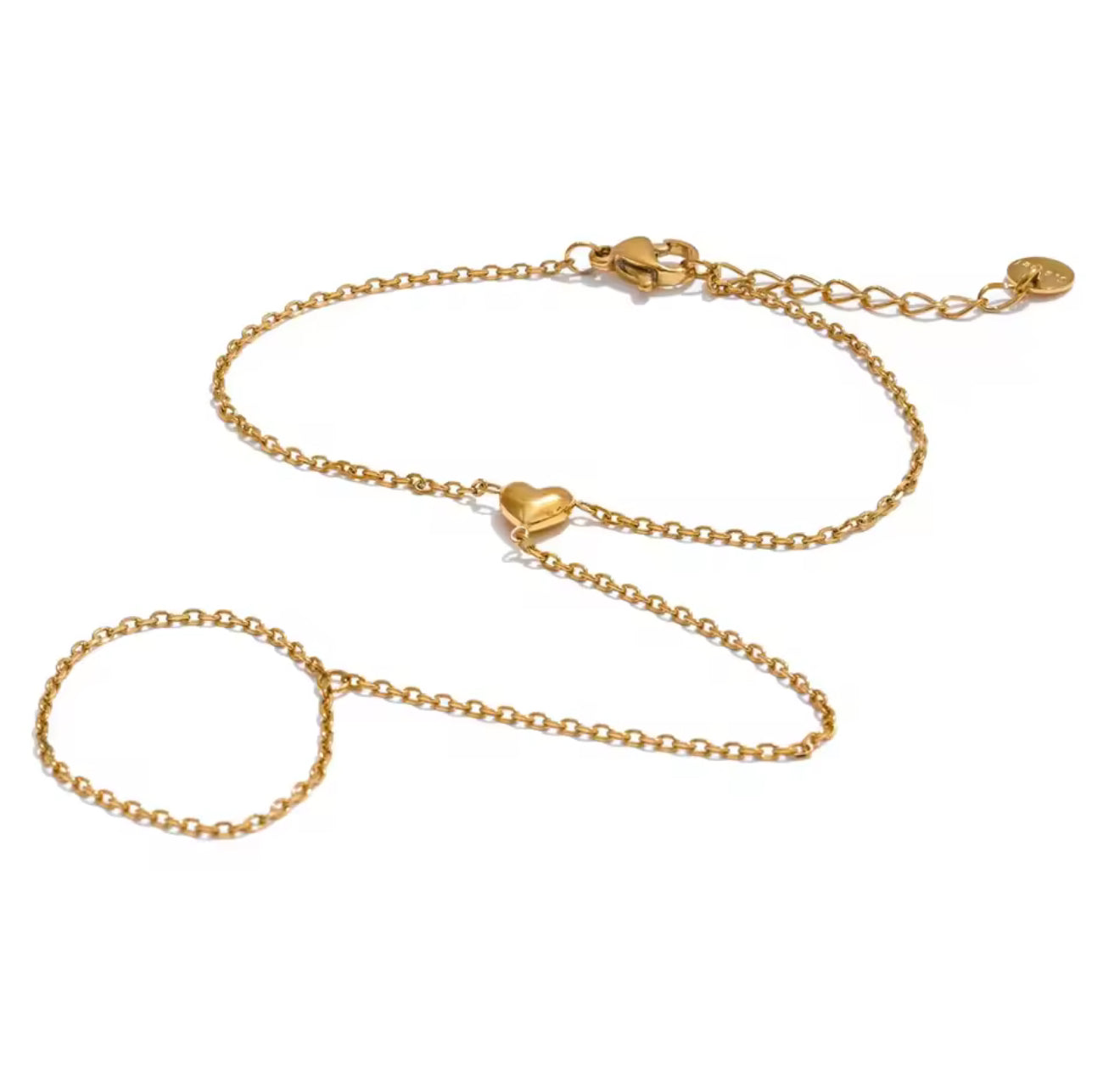 Heart hand chain