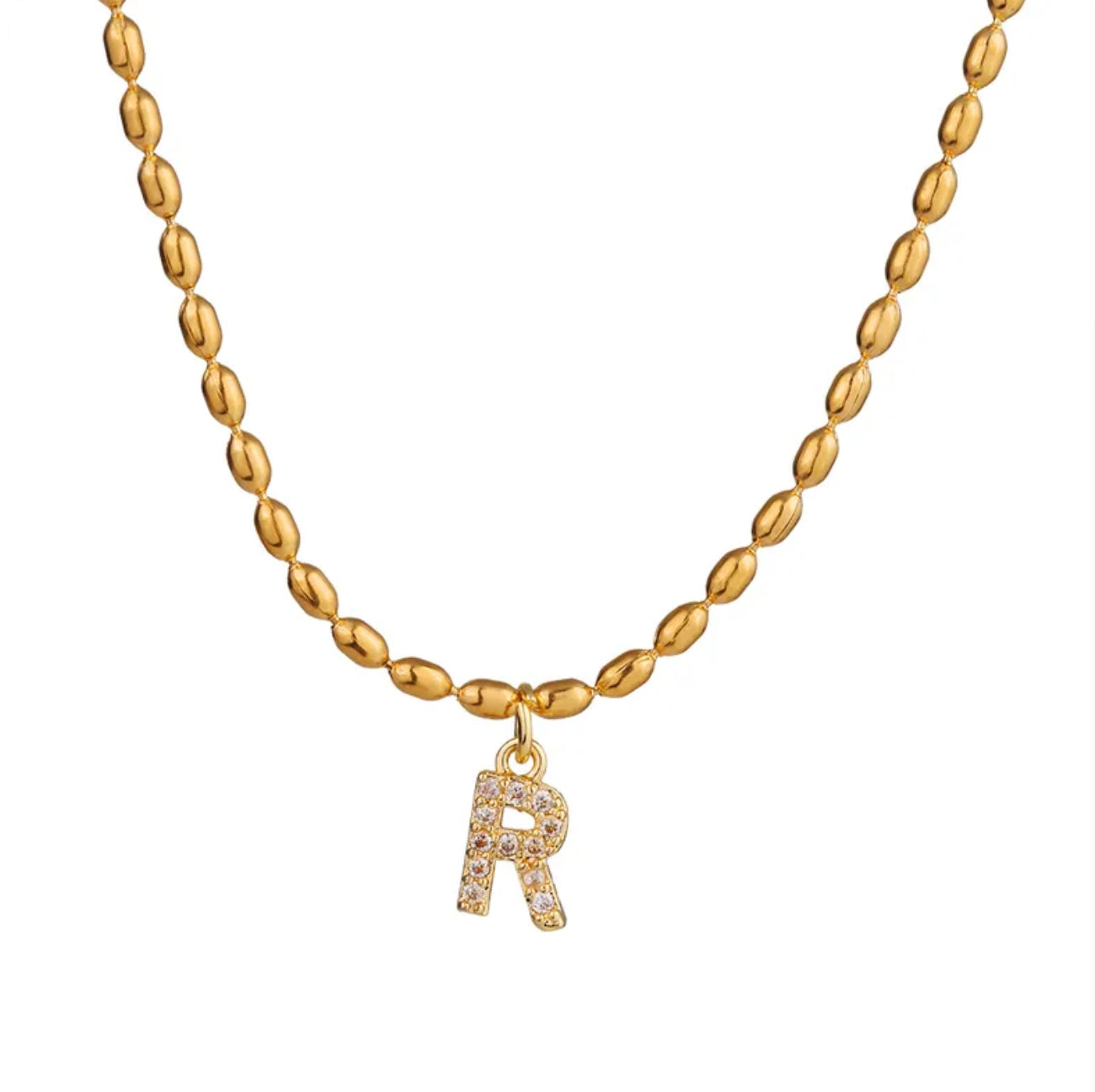 Bright initial Necklace