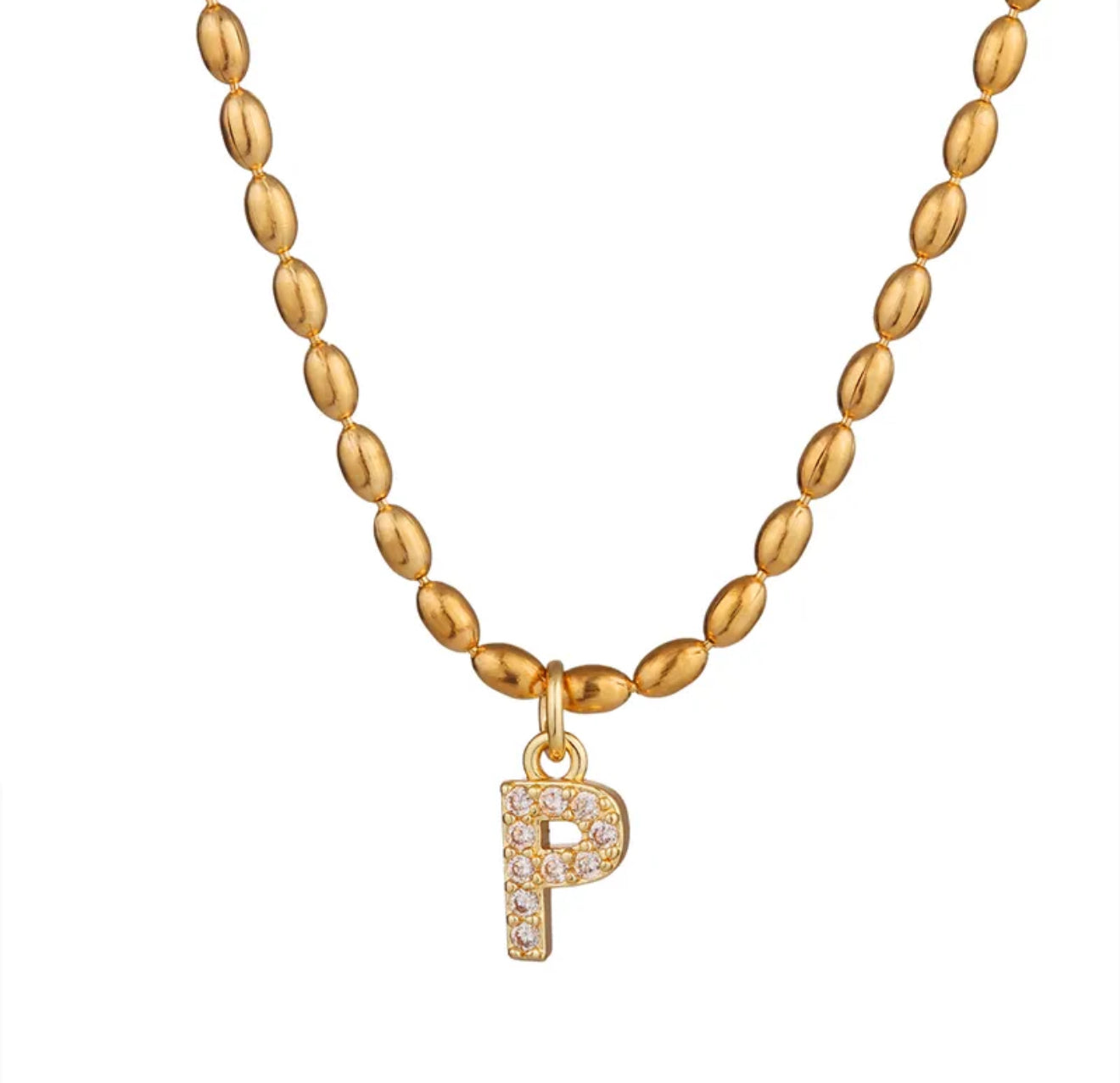 Bright initial Necklace