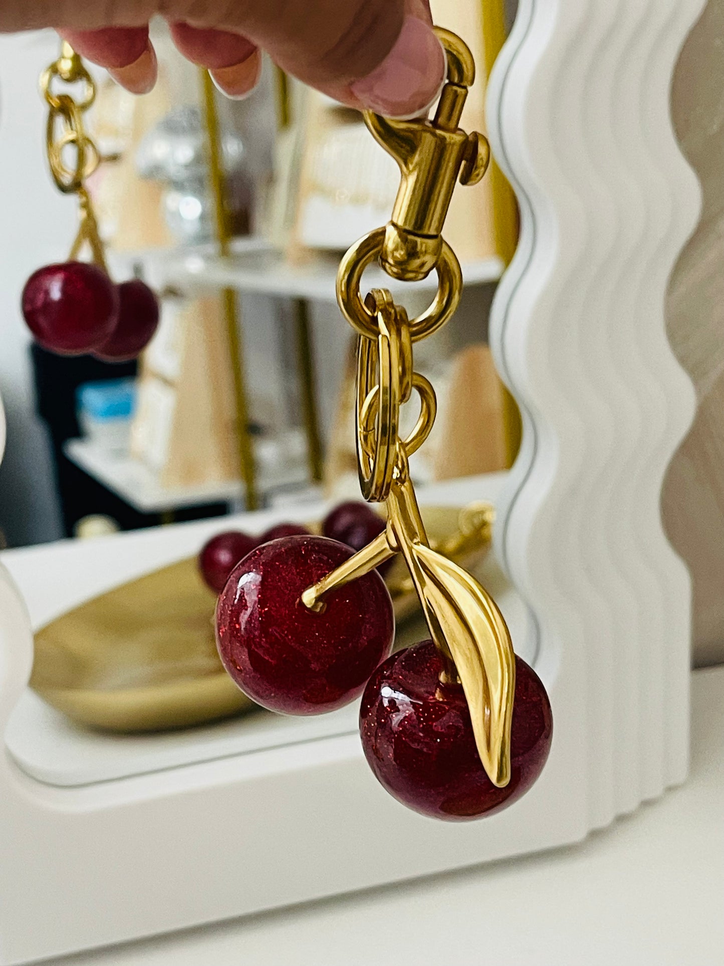 Cherry 🍒 keychain