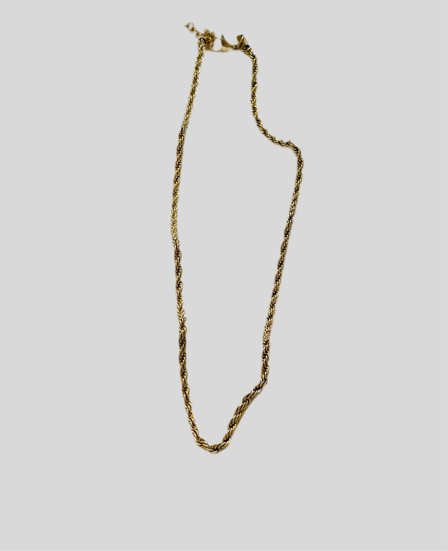 Rope chain necklace