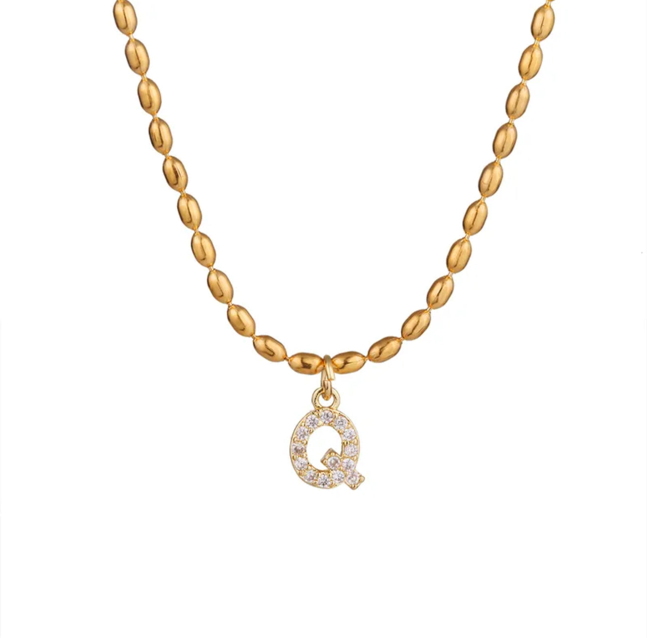 Bright initial Necklace