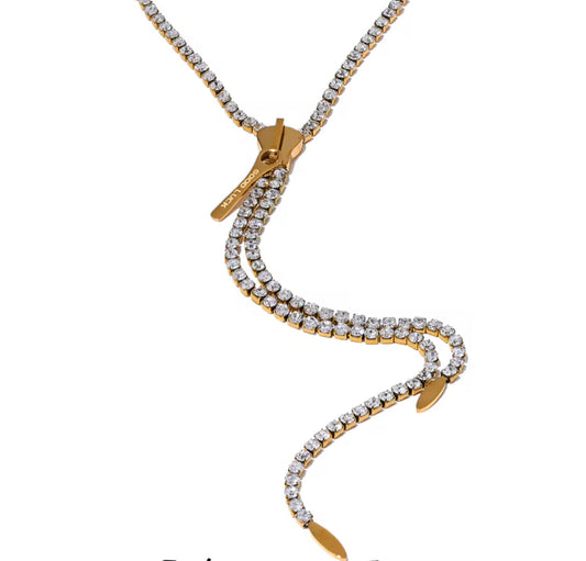 Zipper necklace