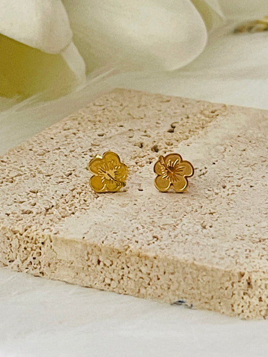 Flor de Maga studs Earrings