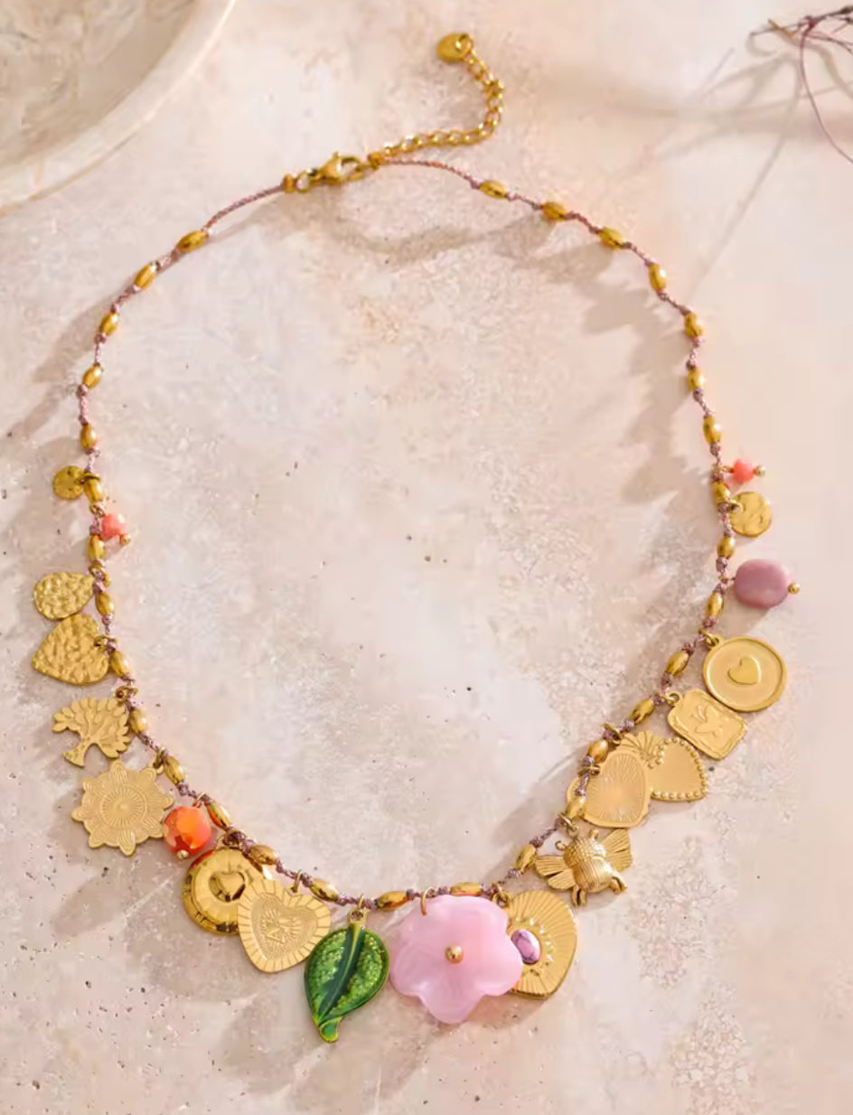 Verano charms necklace