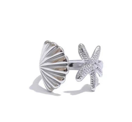 Estrella caracol ring