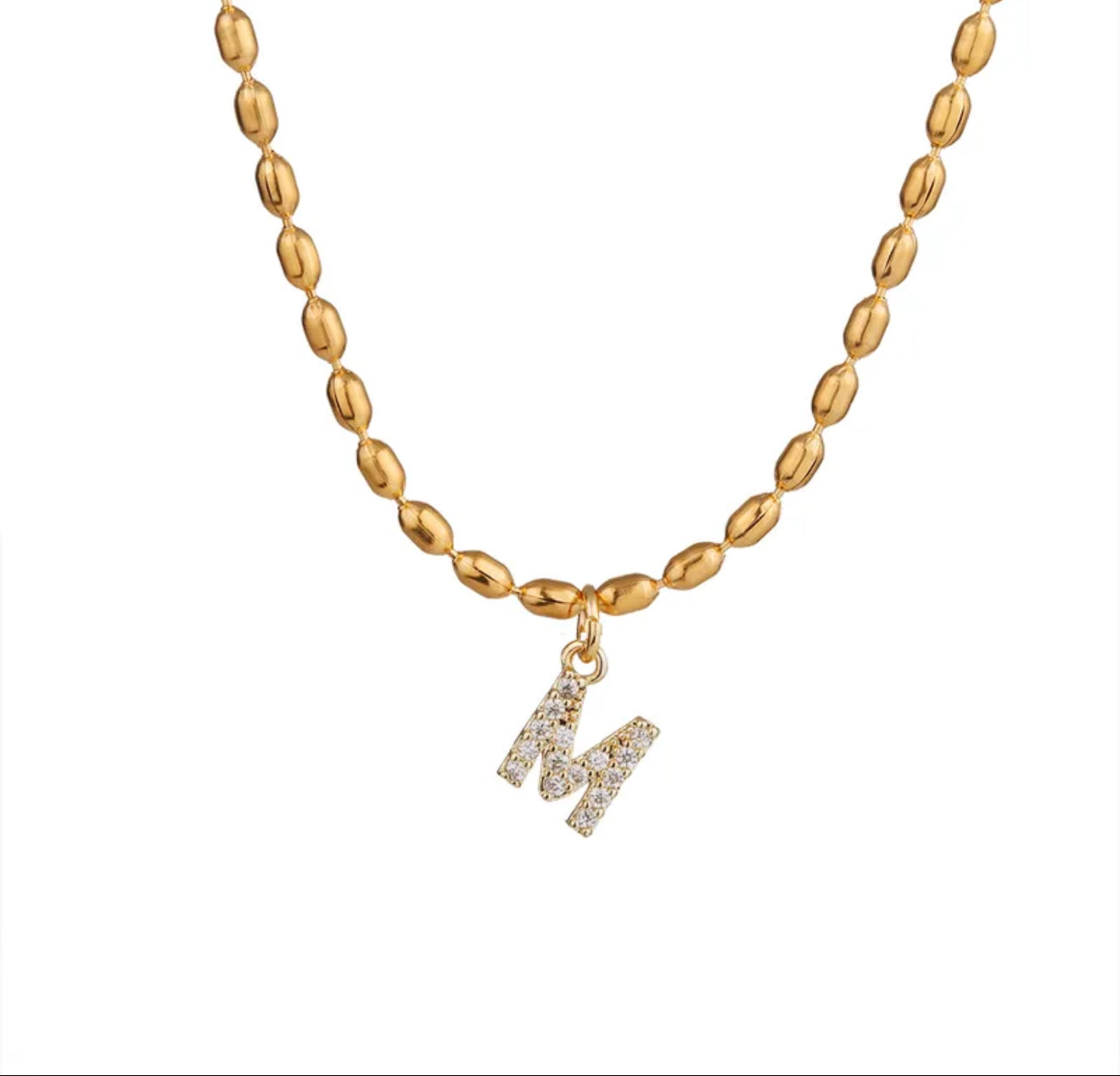 Bright initial Necklace