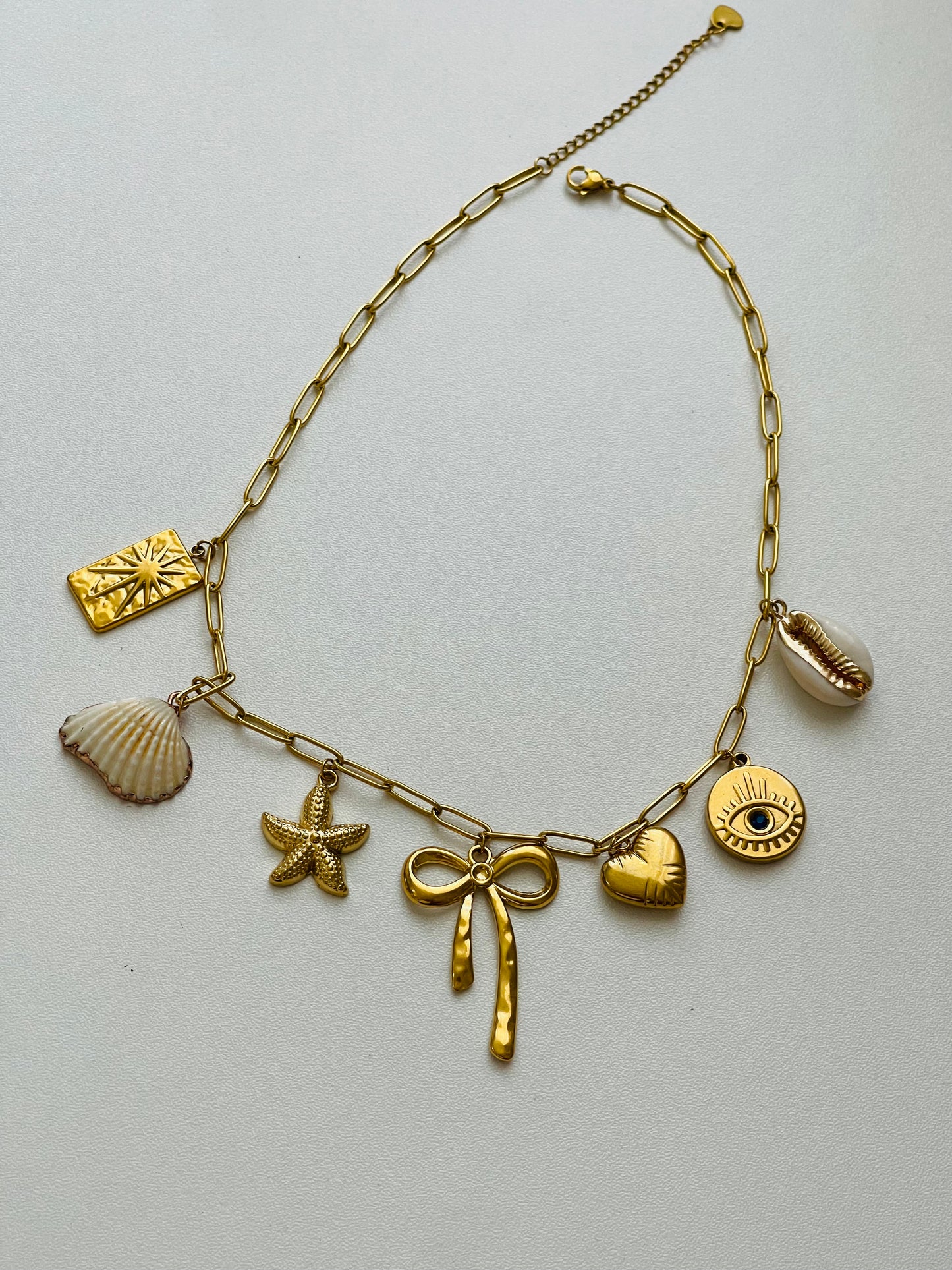 The charm necklace