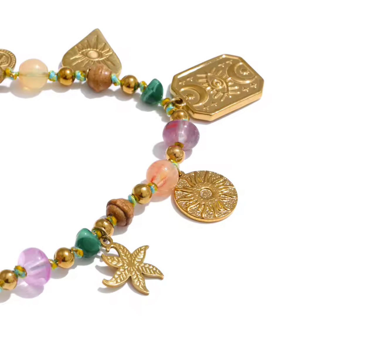 Antonia charm necklace