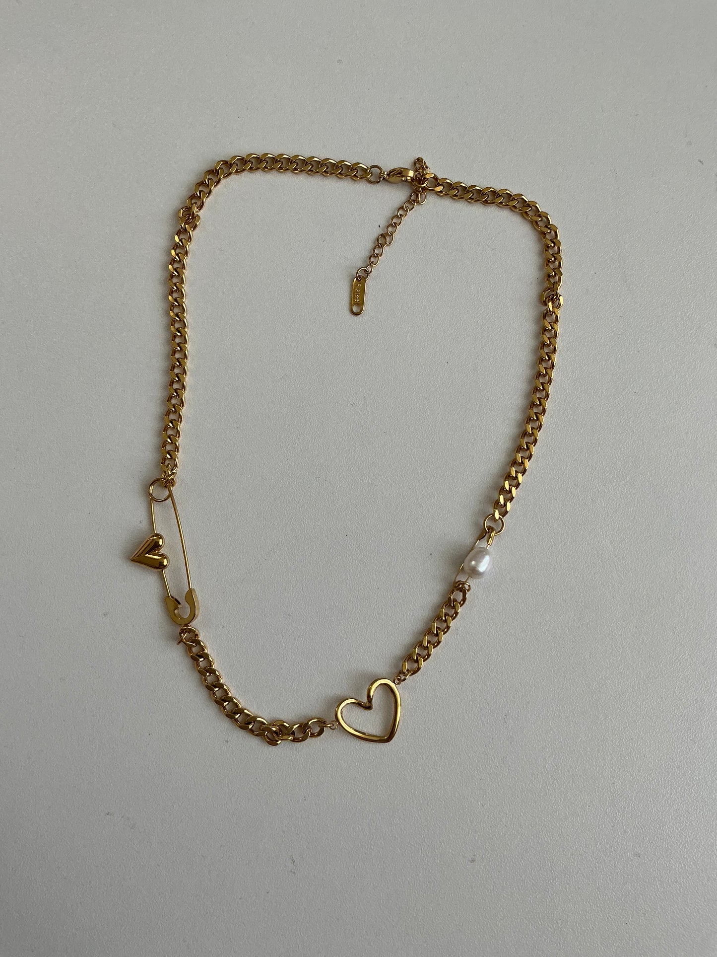 Pin necklace