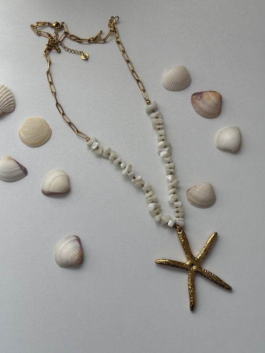 Estrella de mar long necklace
