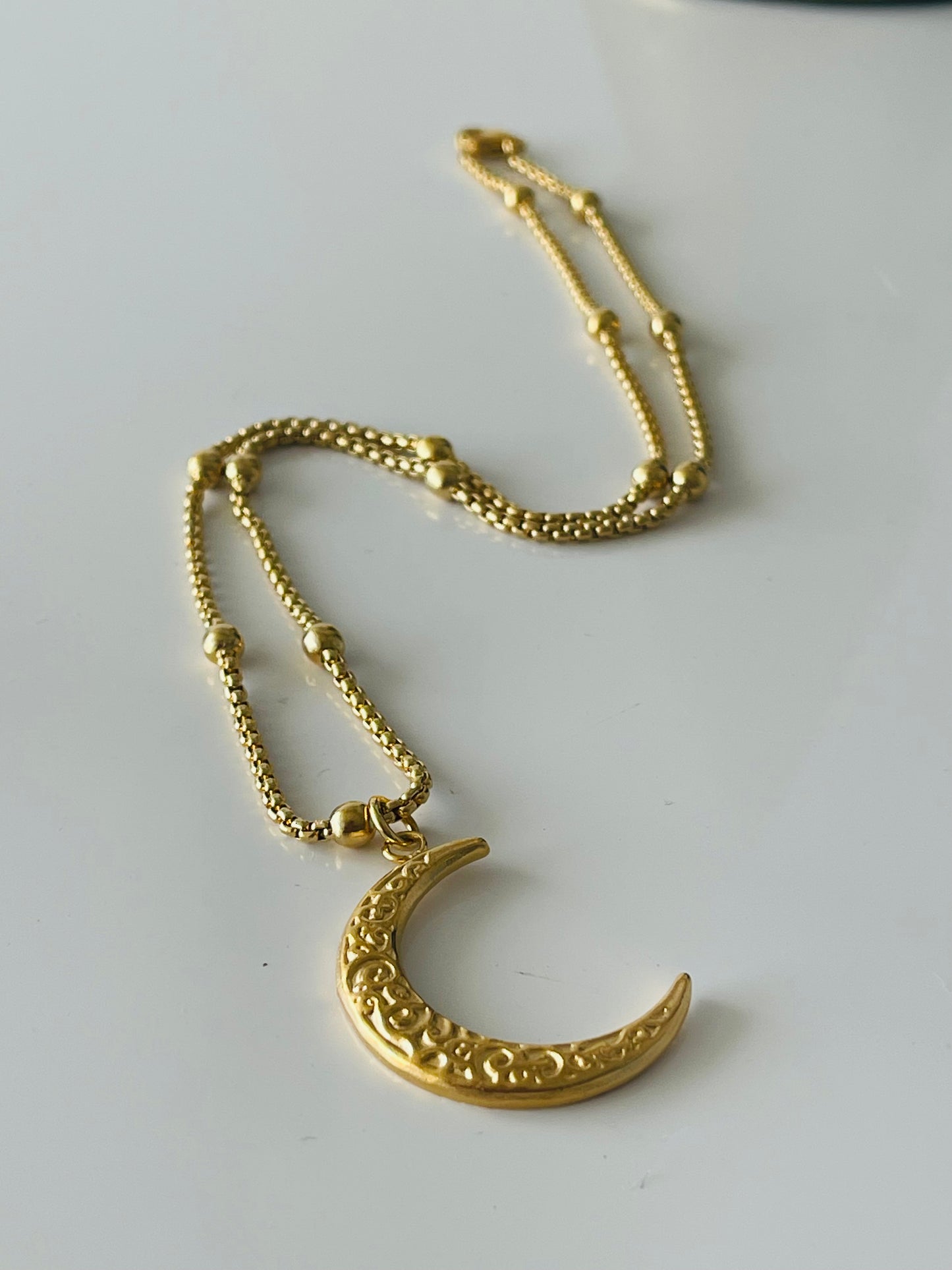 Moon necklace