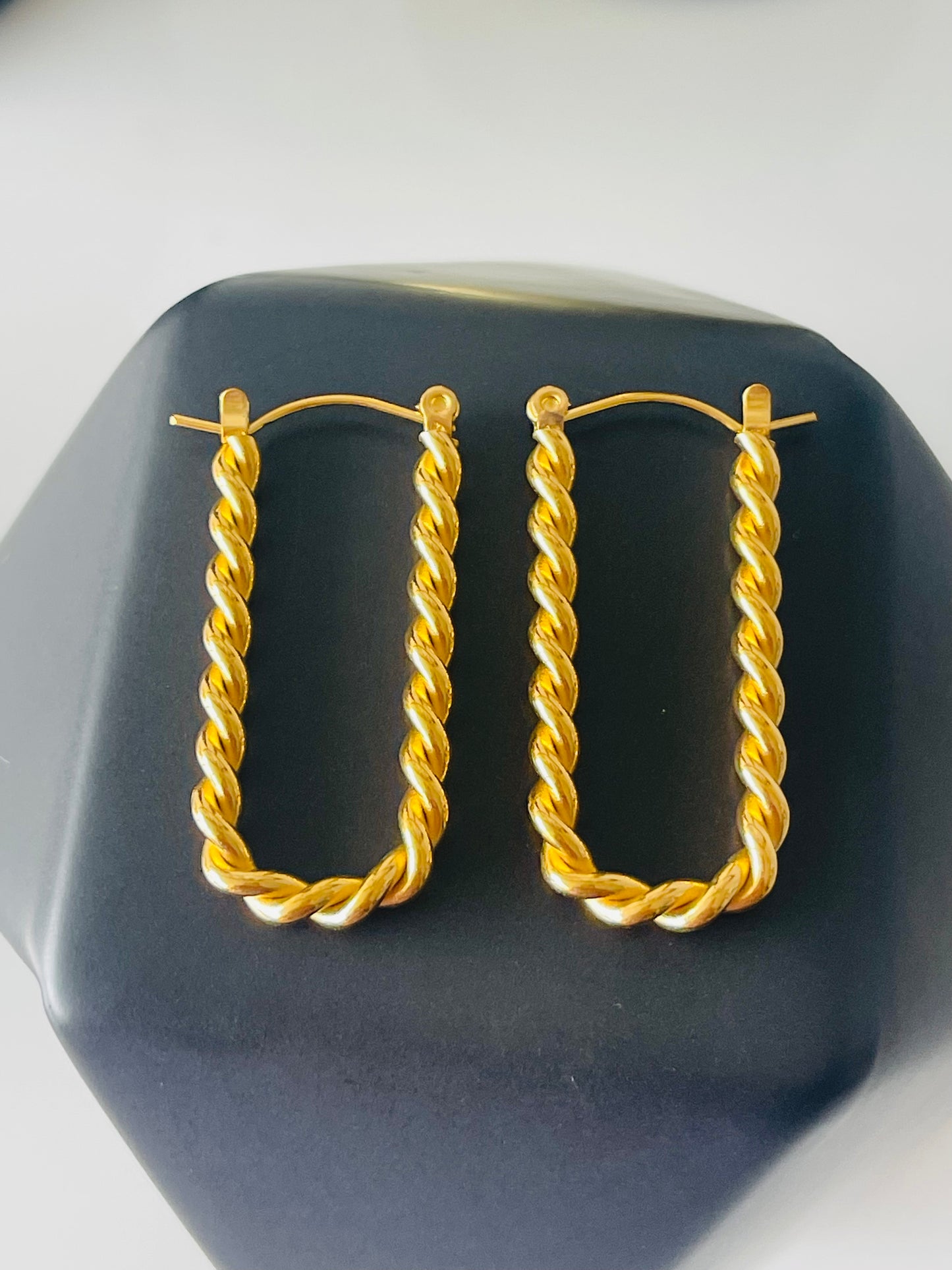 Twisted earrings