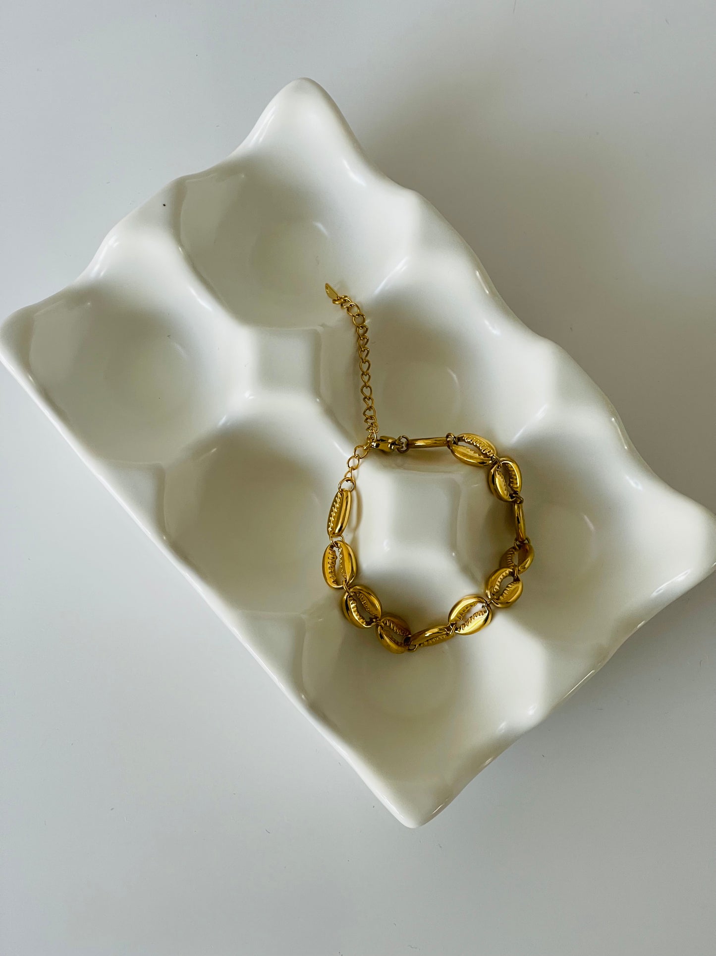 Shell Necklace, Bracelet & Ring