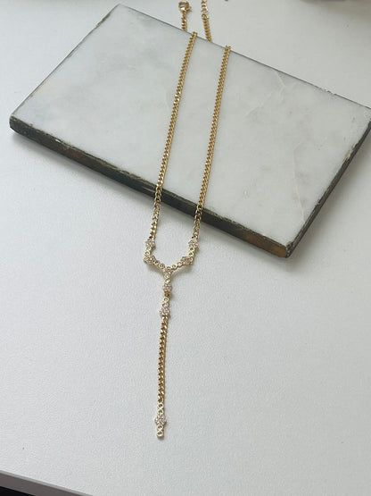 Nina drop necklace