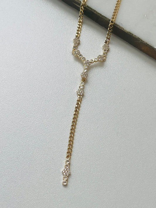 Nina drop necklace