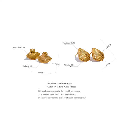 Shell earrings