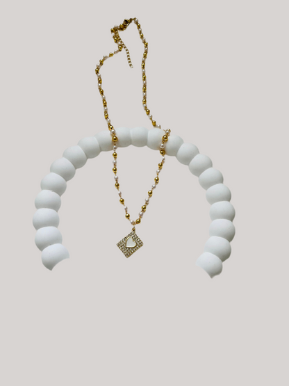 Book necklace