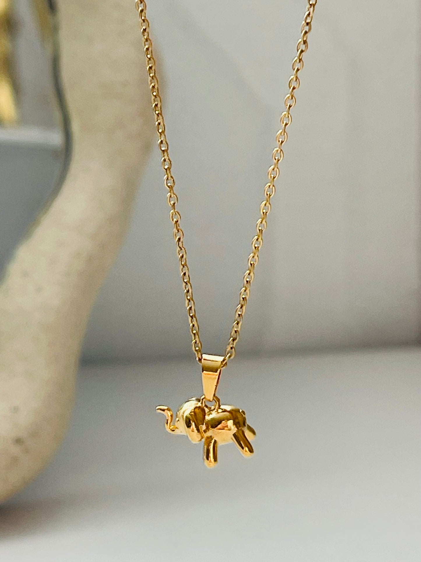 Elephant necklace