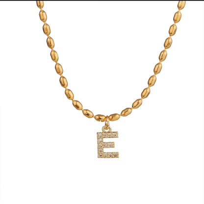 Bright initial Necklace