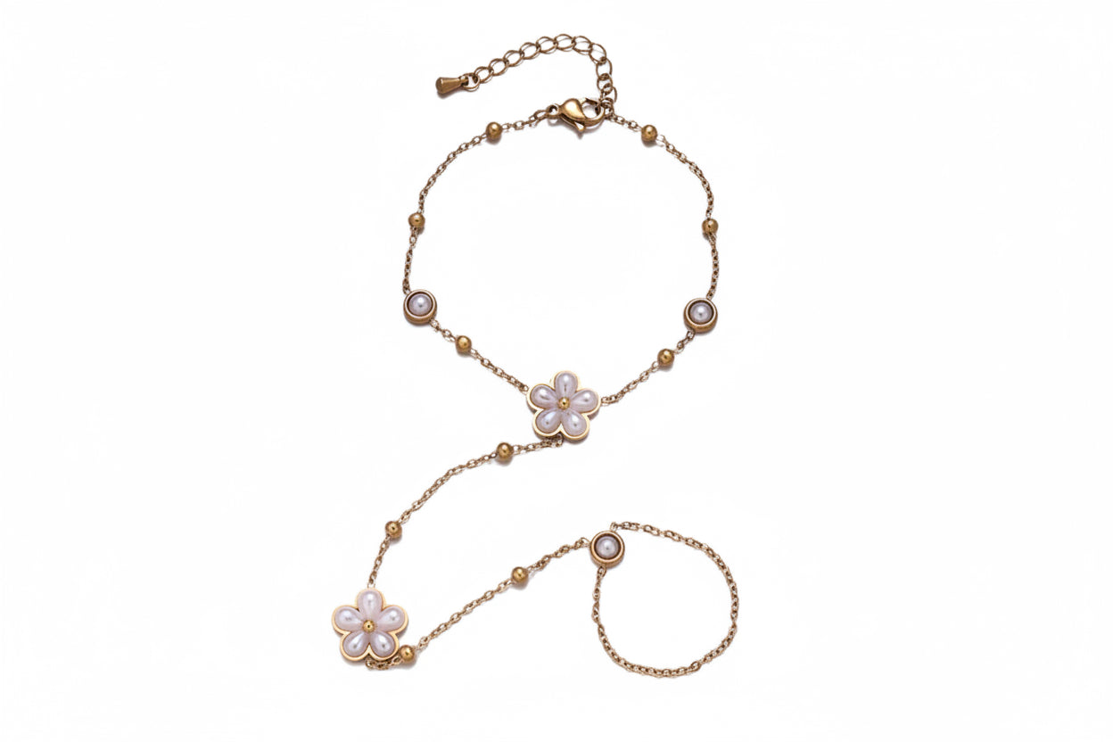 Flower hand chain