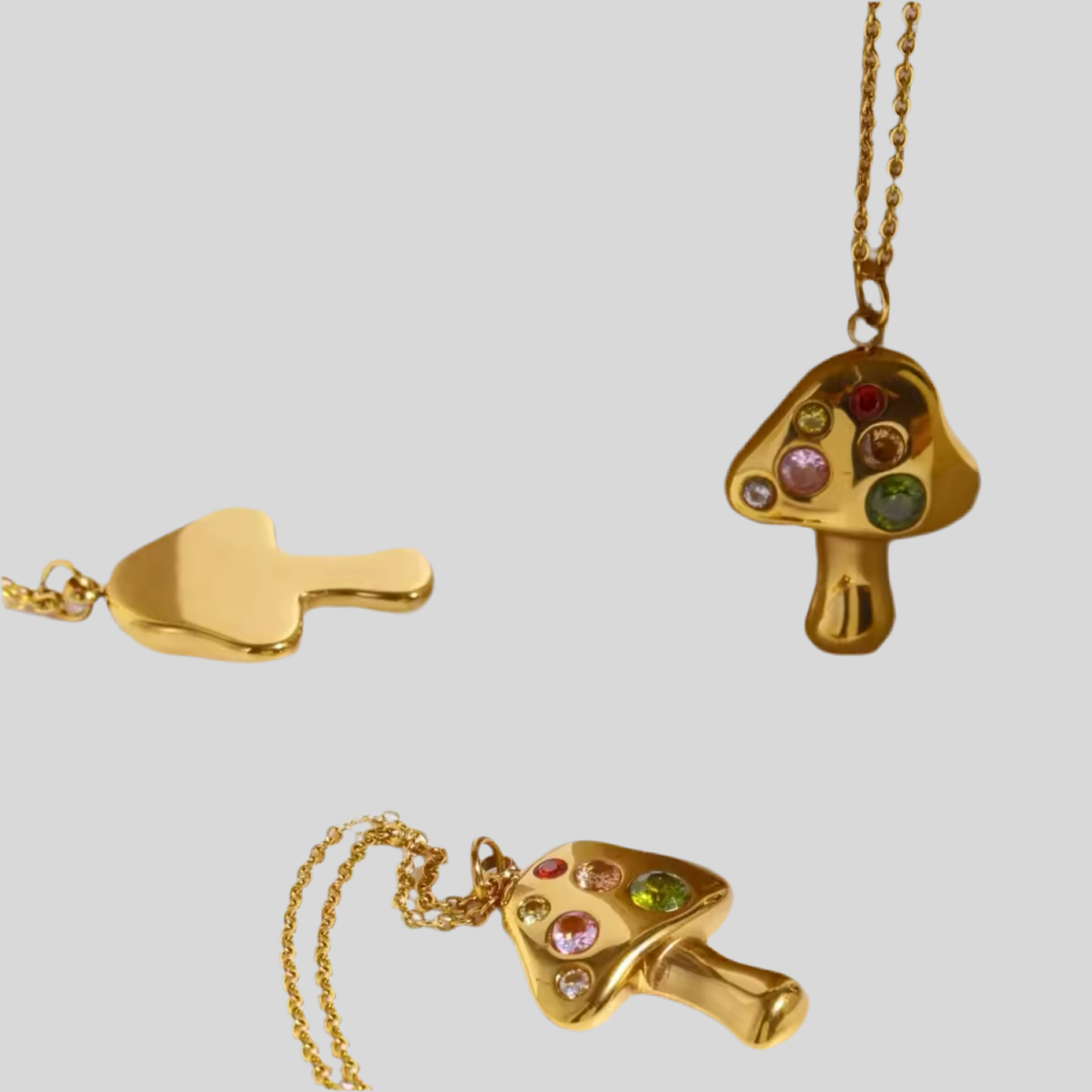 Mushroom Necklace