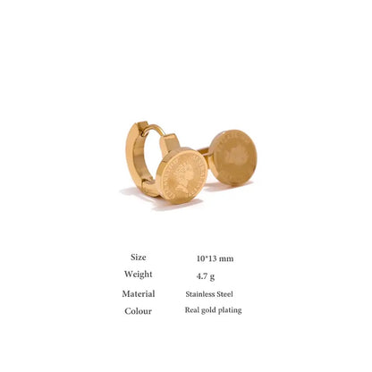 Coin earrings