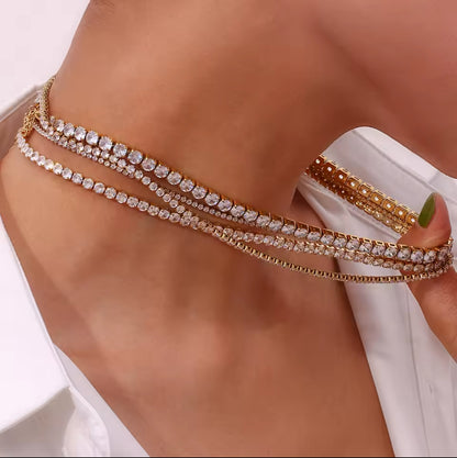Nicky tennis Necklace