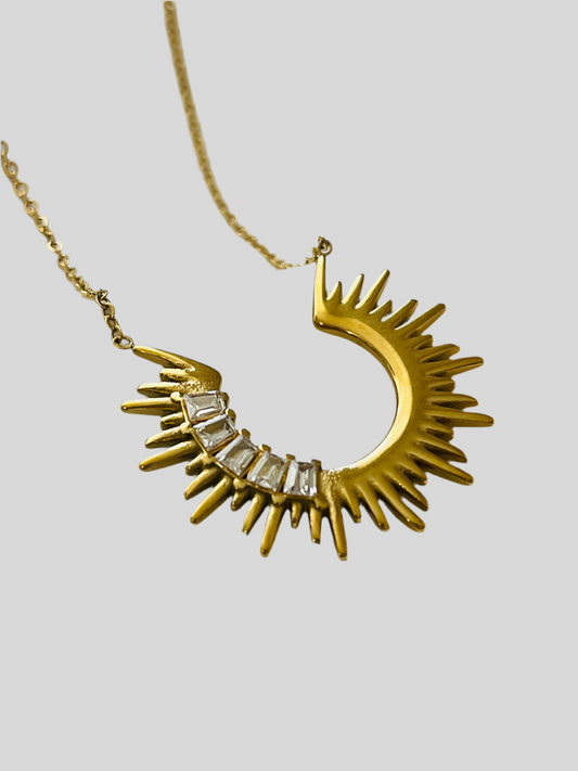 Sun necklace