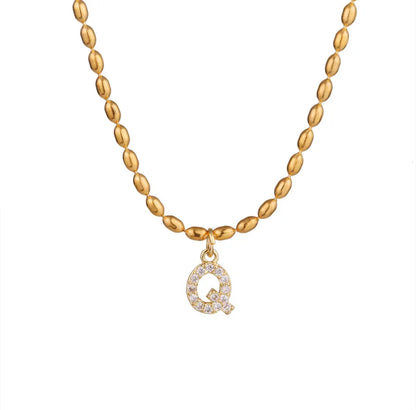 Bright initial Necklace