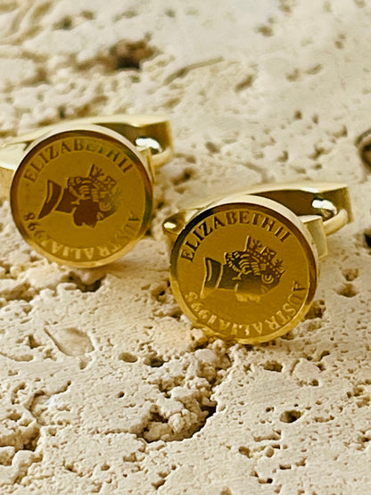 Coin earrings