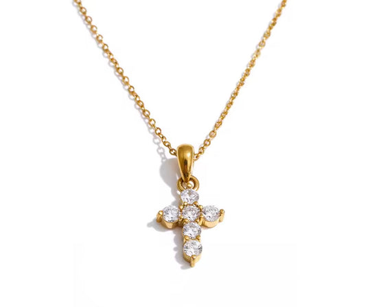 Little cross necklace