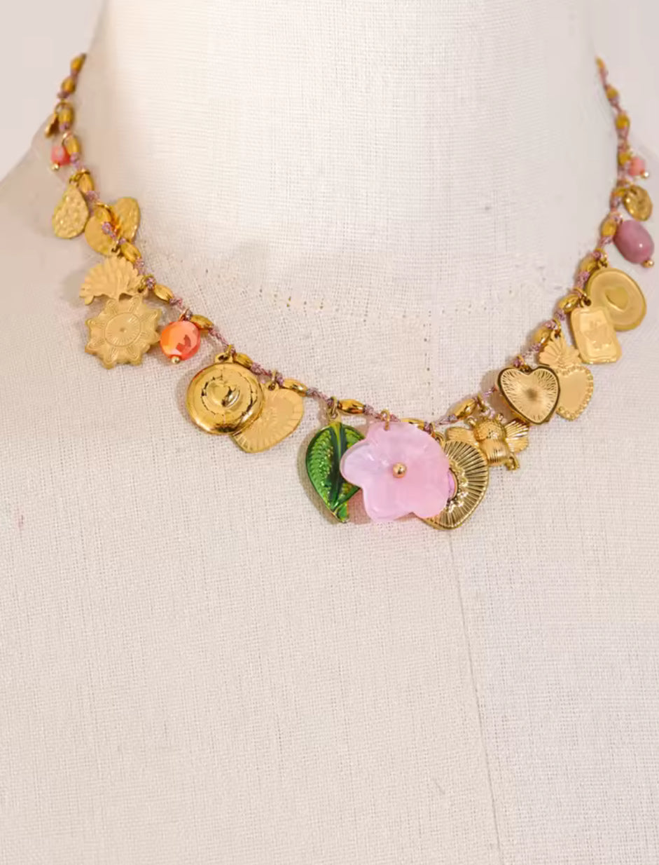 Verano charms necklace