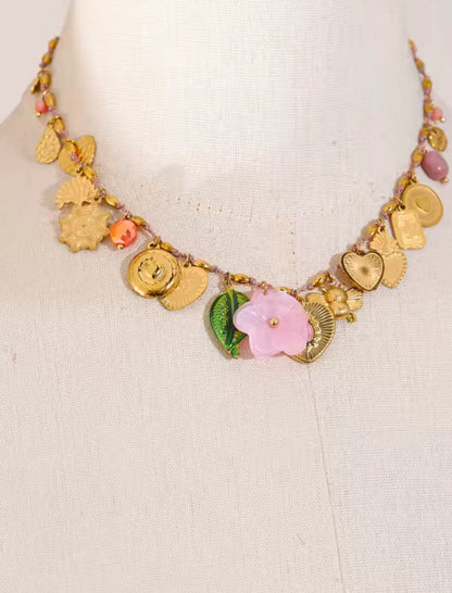 Verano charms necklace