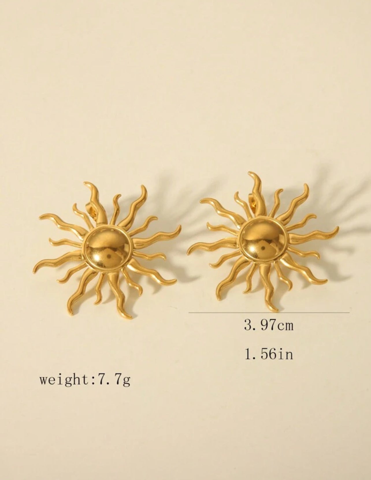 Sun Earrings